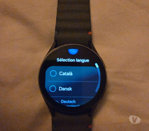 Montre connecté samsung galaxy watch 7 de couleur grise
