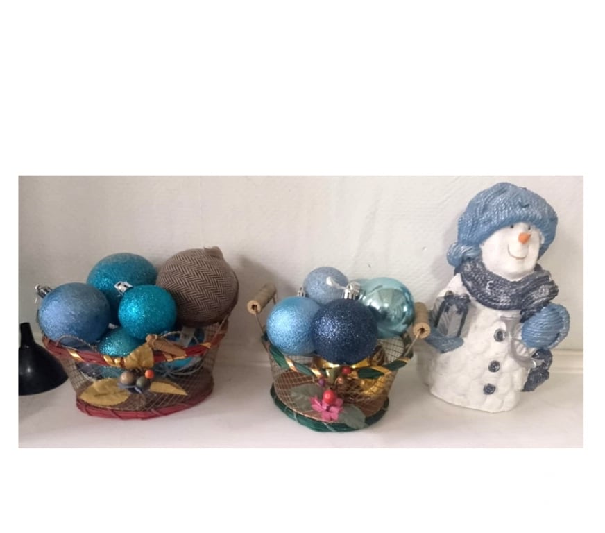 Décoration - art Tournai Tournai-Centrum - Photos Vivastreet sapin 80 cm+ déco de noel et petit sapin lumineux