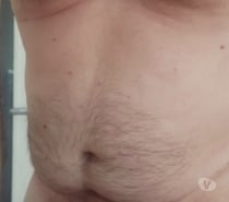 Je suis nu dans mon living