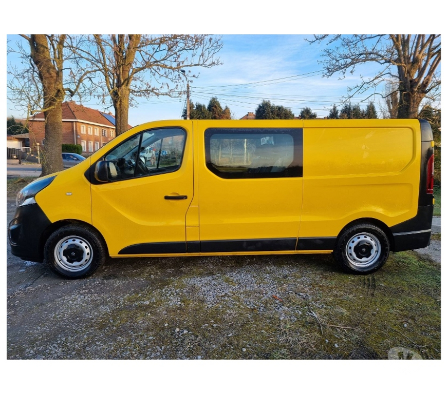 Véhicules commerciaux & utilitaires d'occasion Pont-de-Loup - Photos Vivastreet Opel Vivaro Maxi Double cabine 2018 1.6cdti Biturbo Gps Ac..