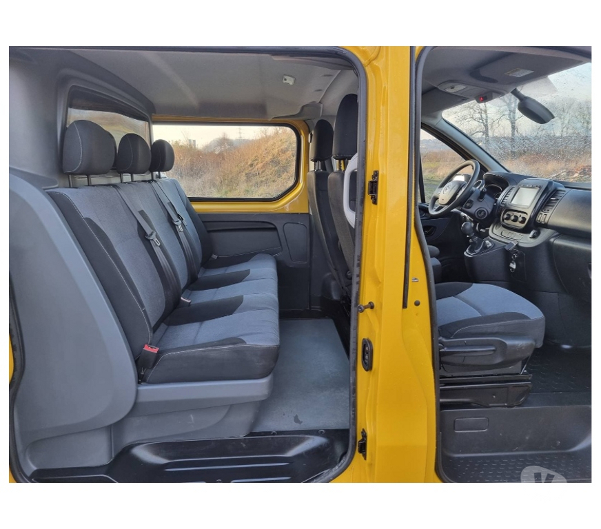 Véhicules commerciaux & utilitaires d'occasion Pont-de-Loup - Photos Vivastreet Opel Vivaro Maxi Double cabine 2018 1.6cdti Biturbo Gps Ac..
