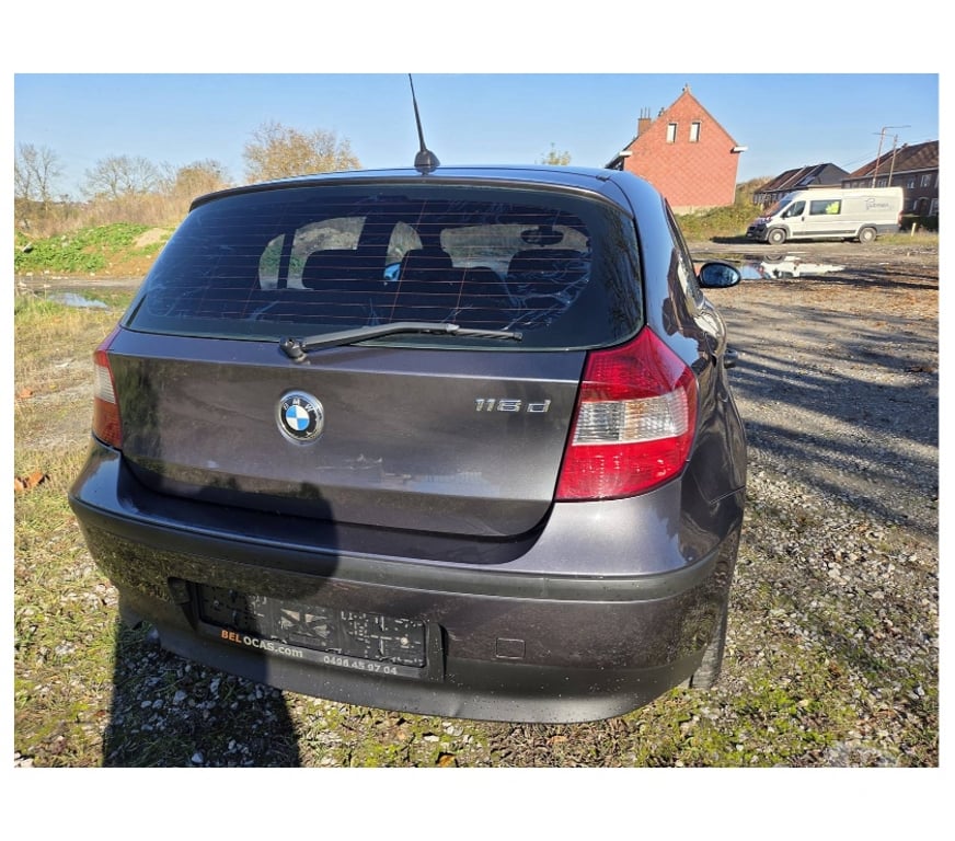 Voiture à vendre Pont-de-Loup - Photos Vivastreet Bmw 118D 122cv 90kw 6vitesses, Airco, pack électrique..