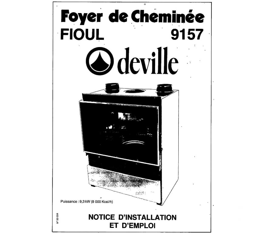 Electroménager Amougies - Photos Vivastreet Insert au mazout DEVILLE