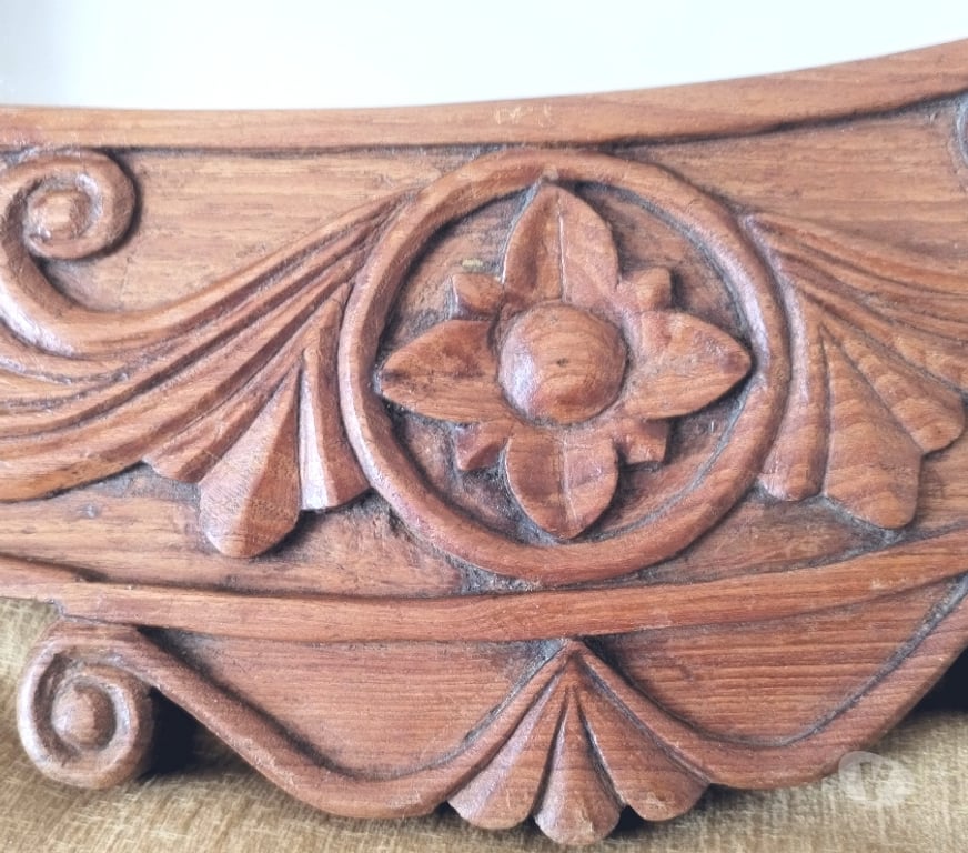 Décoration - art Ixelles - Photos Vivastreet MIROIR en teck-rare-Fin 19è s.-Jodhpur Indes