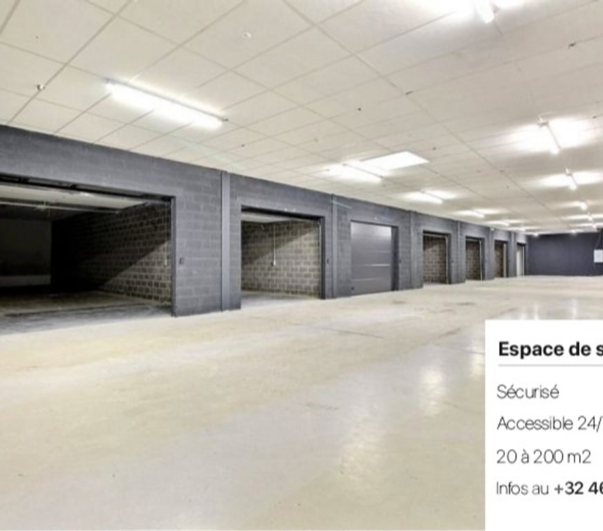 Location parking & garage Boussu Boussu-Centrum - Photos Vivastreet BOXS DE STOCKAGE BOUSSU
