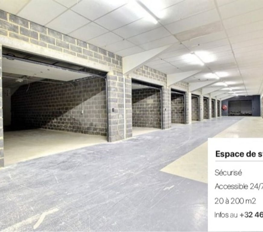 Location parking & garage Boussu Boussu-Centrum - Photos Vivastreet BOXS DE STOCKAGE BOUSSU