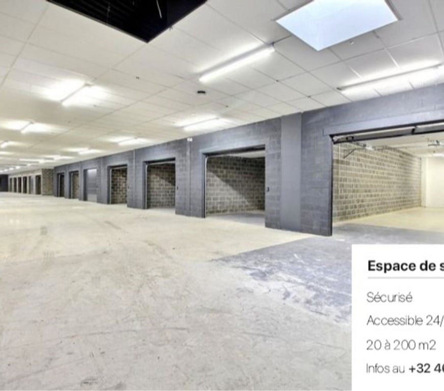 Location parking & garage Boussu Boussu-Centrum - Photos Vivastreet BOXS DE STOCKAGE BOUSSU