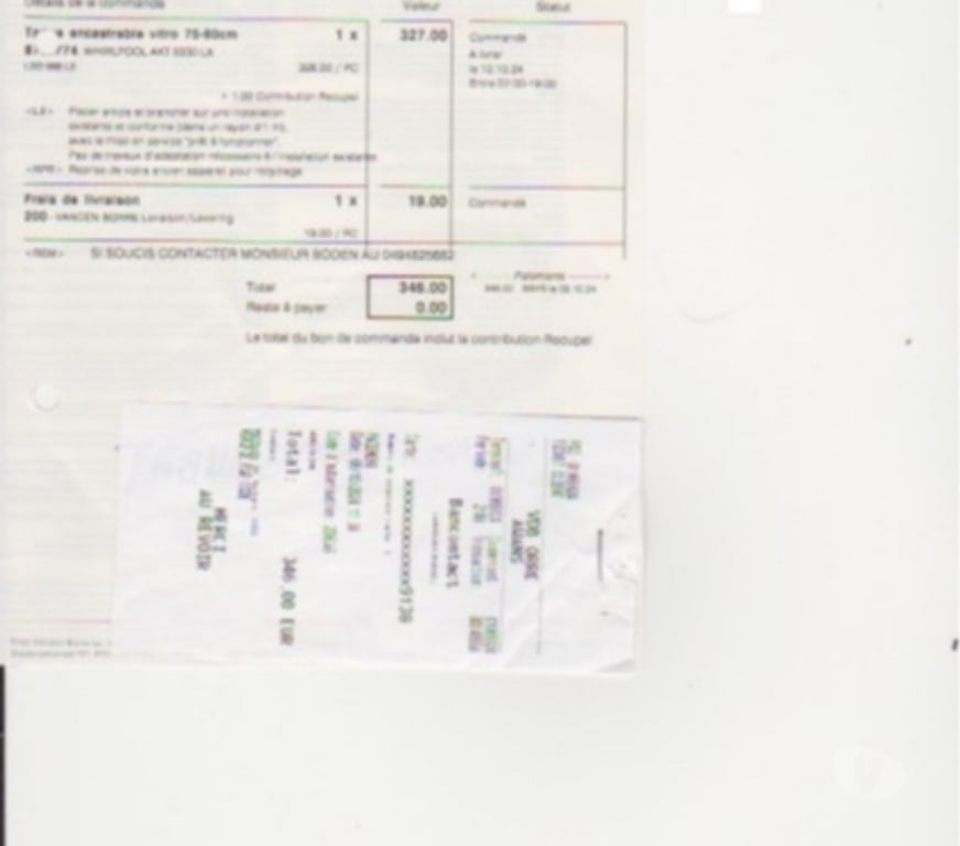 Electroménager Ans Ans-Centrum - Photos Vivastreet taque électri encastrable vitro 75-80 cm wirlpool