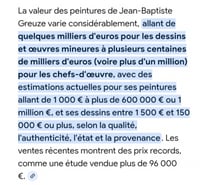 J.b Greuze 7500 Tournai original