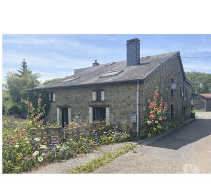 Annonce maison - Photos Vivastreet Bertrix : charmante maison en pierres avec jardin.