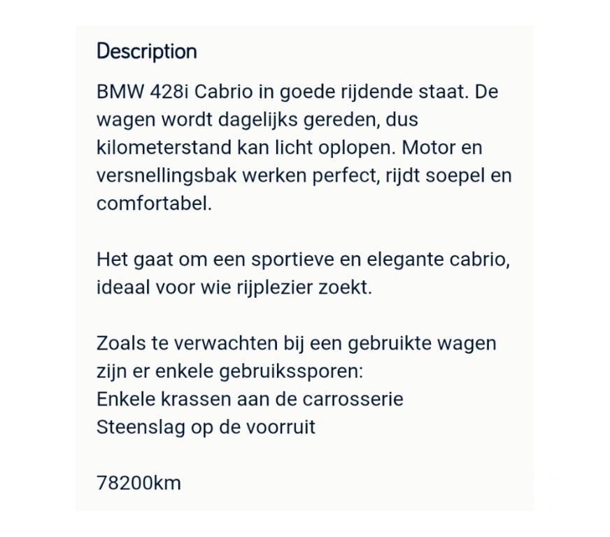 Voiture à vendre Tournai Tournai-Centrum - Photos Vivastreet La folle BMW O caz