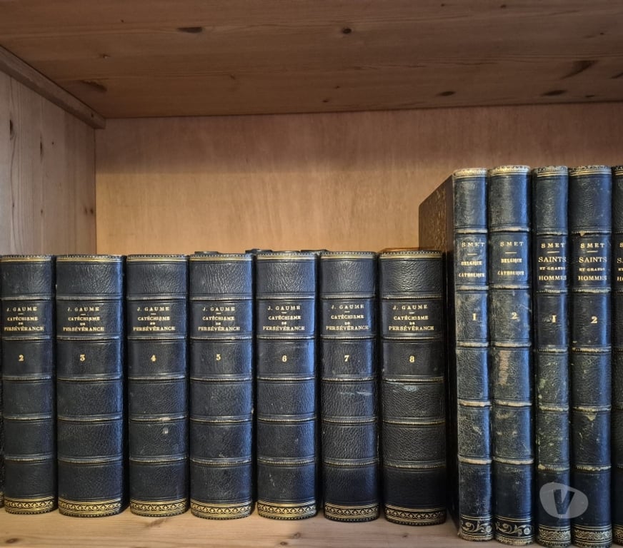 Livres Watermael-Boitsfort - Photos Vivastreet Catéchisme de Persévérance 8 volumes