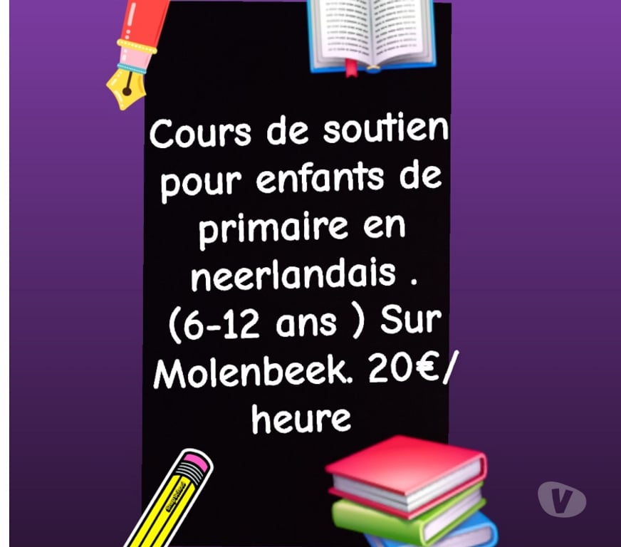 Soutiens scolaires Molenbeek-Saint-Jean - Photos Vivastreet Cours particulier en néerlandais