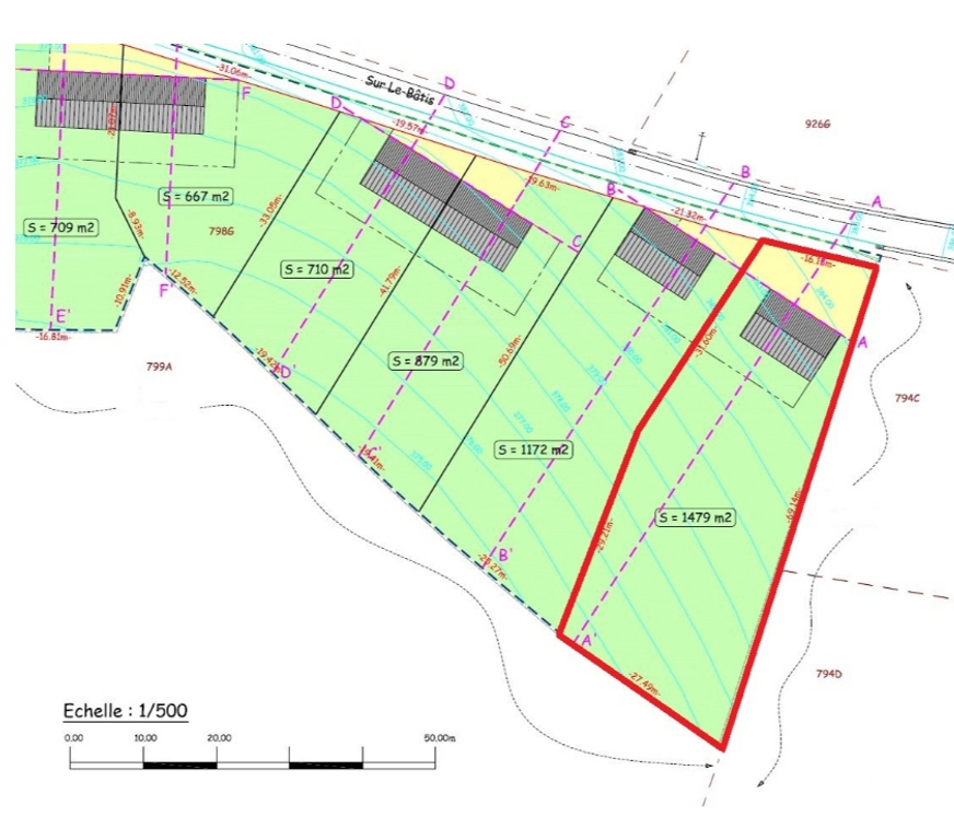 Terrains à vendre Tenneville Laneuville-au-Bois - Photos Vivastreet Ortheuville : terrain à batir de 14a 79ca.