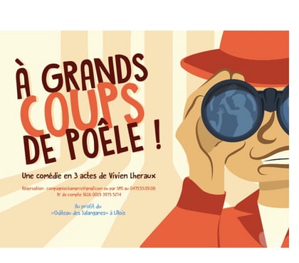 Concerts - Théâtre - Spectacles - Photos Vivastreet A grands coups de poêle , comédir de Vivien Lhéraux