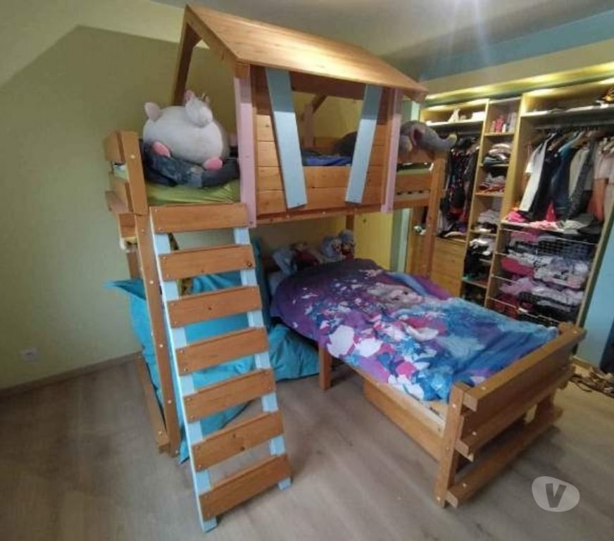 Meubles & Décoration Seraing Seraing-Centrum - Photos Vivastreet lit cabane superposé d'occasion parfait état