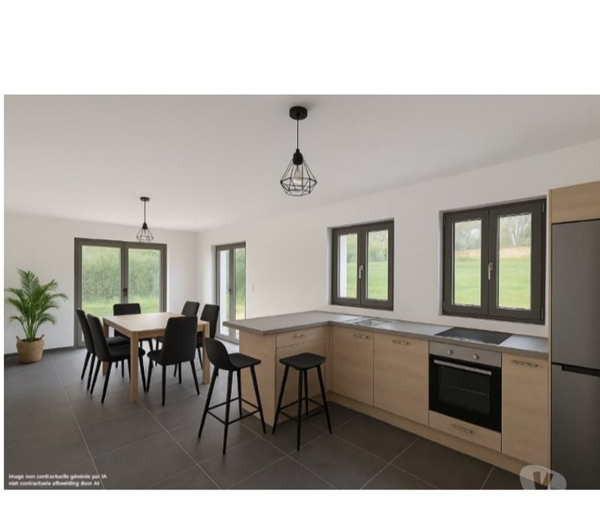 Annonce maison Bouillon Bouillon-Centrum - Photos Vivastreet Les Hayons - Bouillon : maison neuve avec jardin, 3ch.