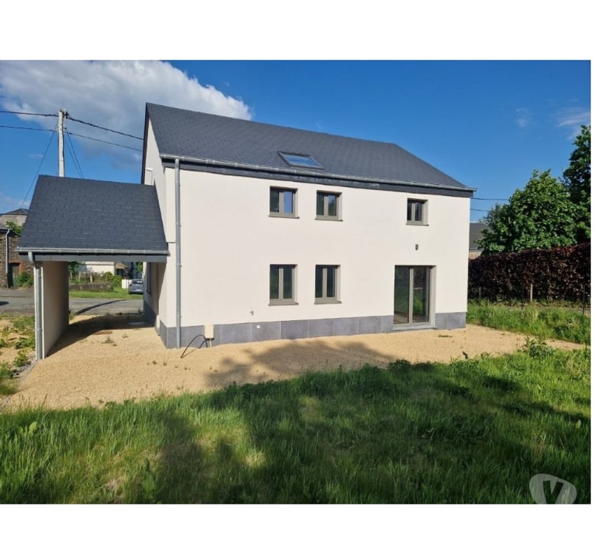 Annonce maison Bouillon Bouillon-Centrum - Photos Vivastreet Les Hayons - Bouillon : maison neuve avec jardin, 3ch.