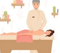 Massage doux à huile gratuit à toutes les femmes