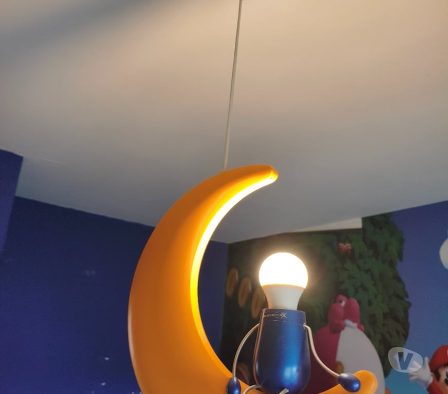 Décoration - art Crisnée - Photos Vivastreet Lustre Rétro-Vintage pour chambre d'enfant.