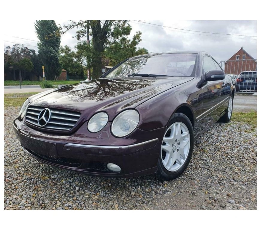 Voiture à vendre Pont-de-Loup - Photos Vivastreet Mercedes CL500 306cv v8 Cuir Beige, Airco, Jantes, Cruise,