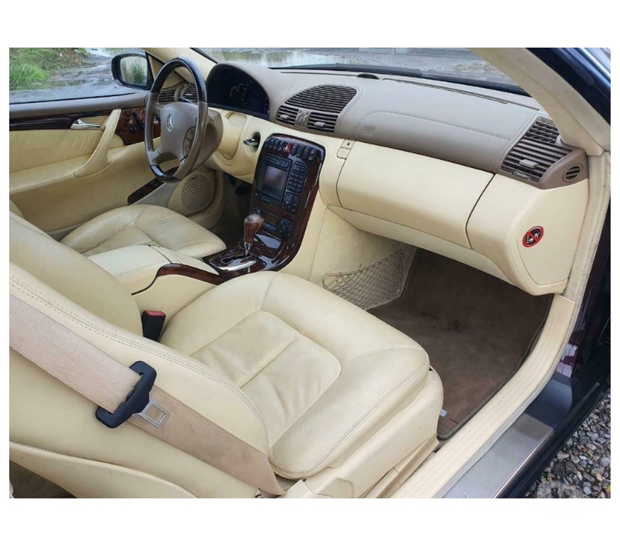 Voiture à vendre Pont-de-Loup - Photos Vivastreet Mercedes CL500 306cv v8 Cuir Beige, Airco, Jantes, Cruise,