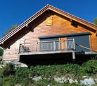 BUSSANG (Vosges) - MAGNIFIQUE CHALET AVEC VUE DOMINANTE