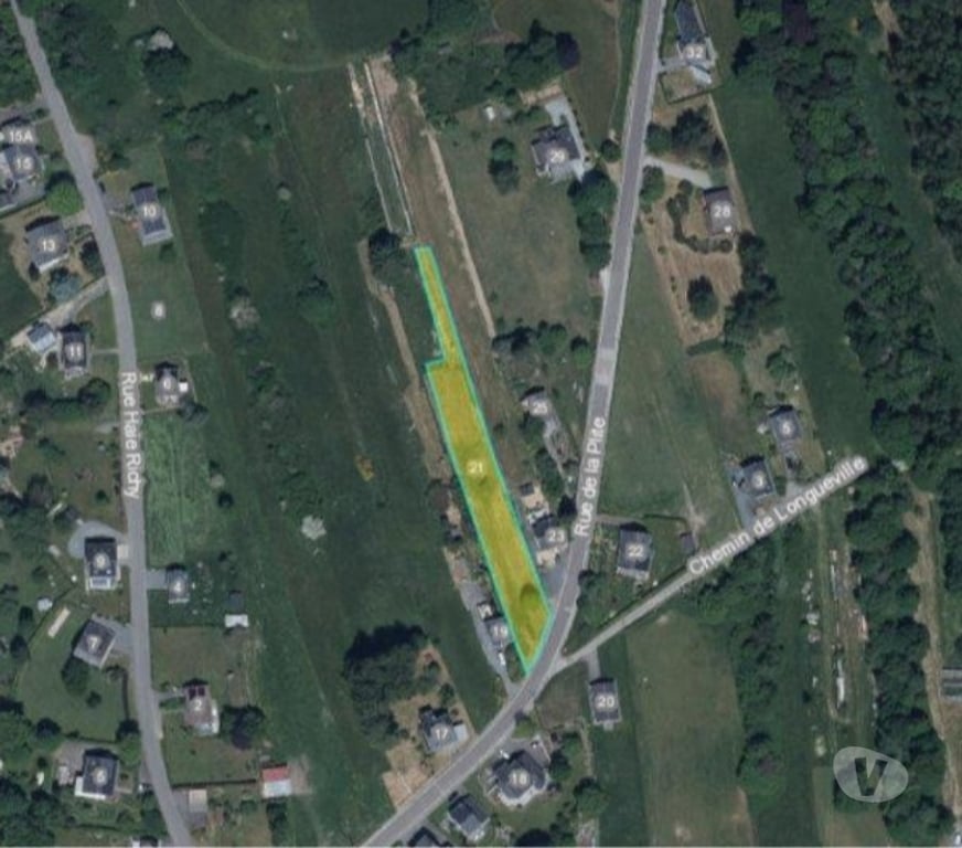 Terrains à vendre Gribômont - Photos Vivastreet 6887 HERBEUMONT : Beau terrain de 22a30ca avec belle vue.