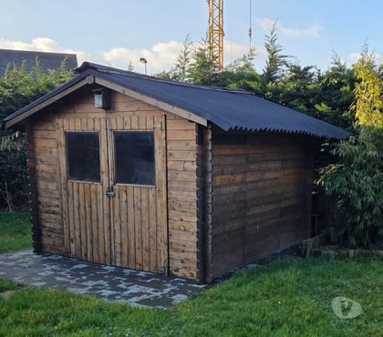 Bricolage - Jardin - Outillage Ecaussinnes-Centrum Ecaussinnes - Photos Vivastreet Magnifique abri de jardin bois massif