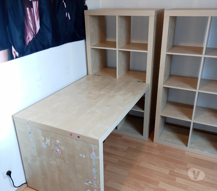 Meubles & Décoration Braine-le-Comte - Photos Vivastreet 2 Bibliothèques + 1 bureau