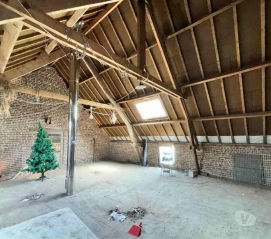Annonce maison Chièvres Chièvres-Centrum - Photos Vivastreet 🏡 PROJET COUP DE CŒUR : étable partiellement rénovée