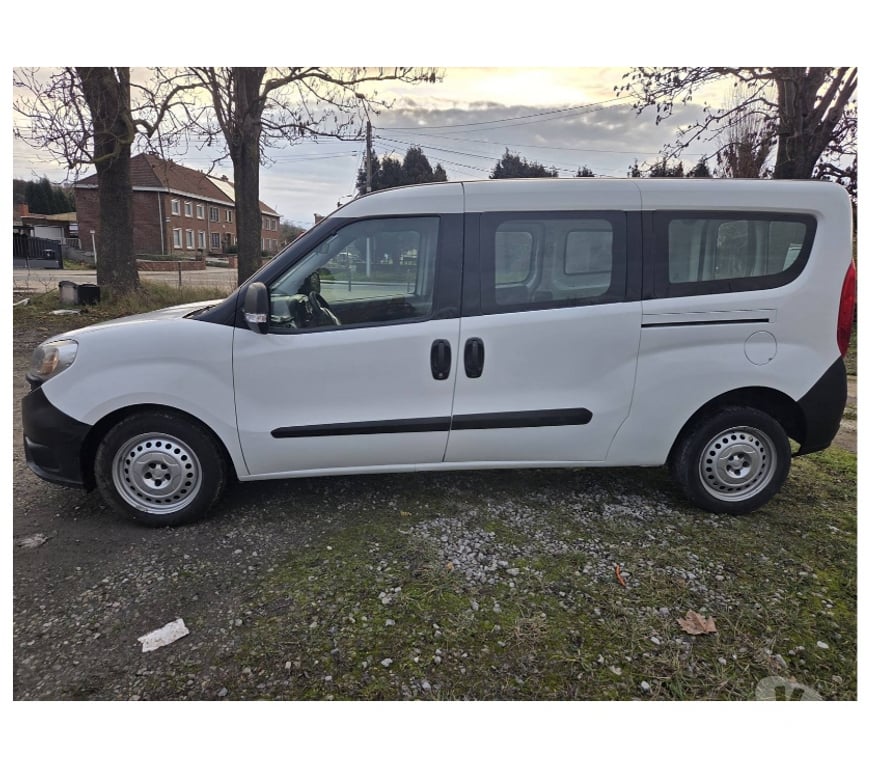 Véhicules commerciaux & utilitaires d'occasion Pont-de-Loup - Photos Vivastreet Fiat Doblo L2 long châssis 7 2017 Euro6 1.3jtd 95cv 98585KM
