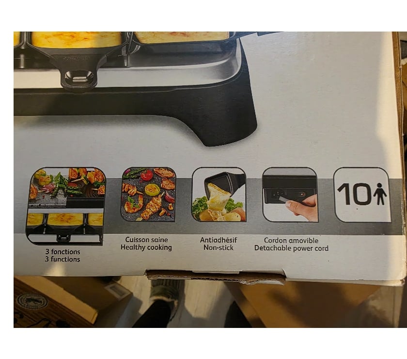 Electroménager Liège Liège-Centrum - Photos Vivastreet RACLETTE PIERRADE 2en1 POUR 10 PERSONNES