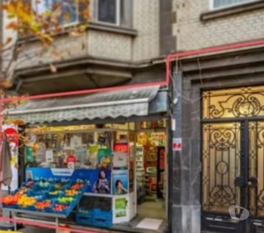 Appartement a vendre Molenbeek-Saint-Jean - Photos Vivastreet Rez-de-chaussée commercial et appartement arrière Simonis