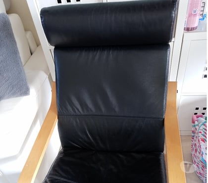 Meubles & Décoration - Photos Vivastreet Fauteuil parfait état en simili cuir noir