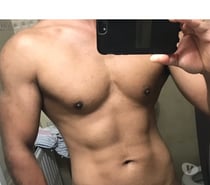 Beau étalon, Grand, musclé, très bien membré 20cmx14cm