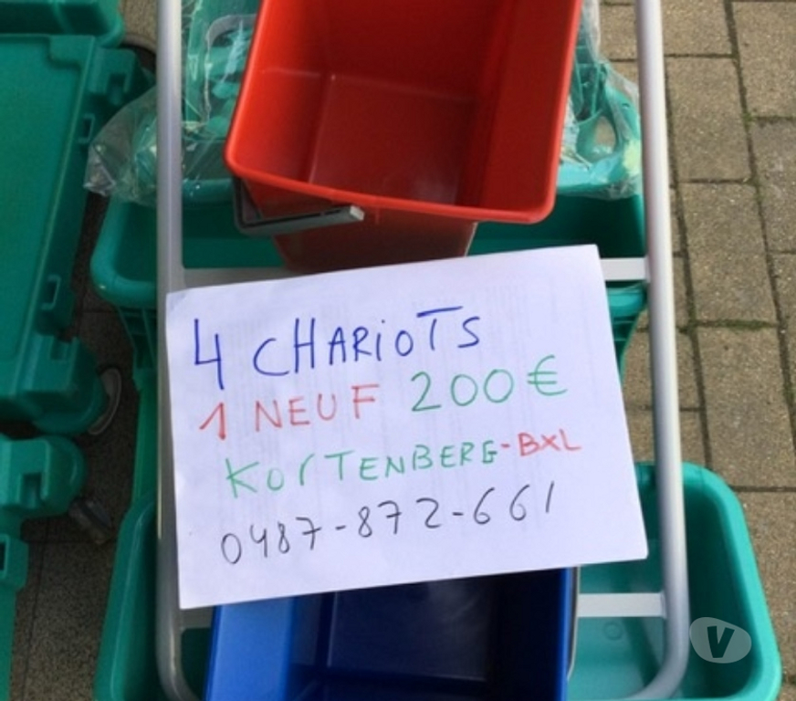 Matériel agricole Kortenberg Kortenberg-Centrum - Photos Vivastreet chariot de nettoyage ECOLAB