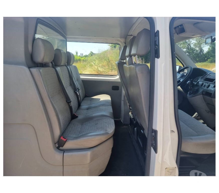 Véhicules commerciaux & utilitaires d'occasion Pont-de-Loup - Photos Vivastreet Vw Transporter T5 2012 double cabine 6places 2.0tdi 90cv..