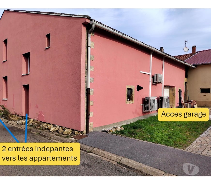 Immeuble à vendre France - Photos Vivastreet Maison de 4 appartement avec garage automatisé