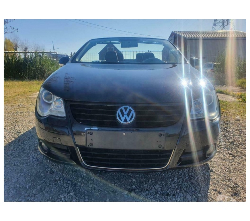 Voiture à vendre Pont-de-Loup - Photos Vivastreet Vw Eos 2.0tdi 140cv cuir rouge, airco digital, jantes alu17,