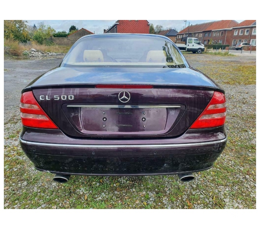 Voiture à vendre Pont-de-Loup - Photos Vivastreet Mercedes CL500 306cv v8 Cuir Beige, Airco, Jantes, Cruise,