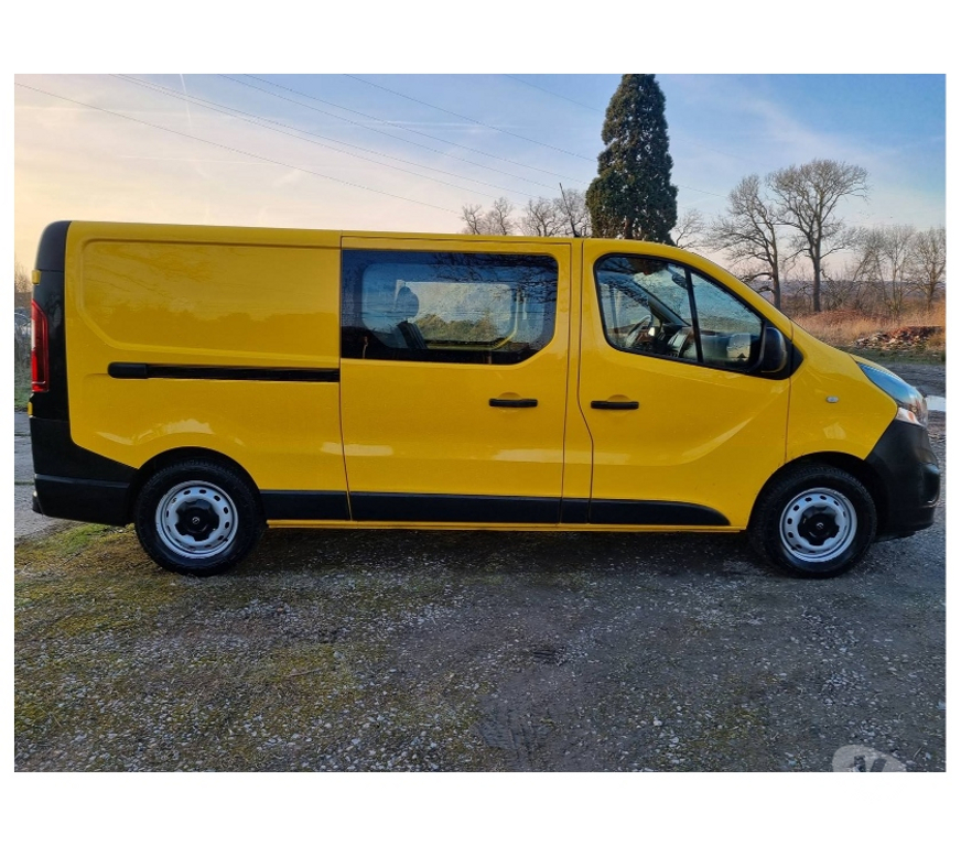 Véhicules commerciaux & utilitaires d'occasion Pont-de-Loup - Photos Vivastreet Opel Vivaro Maxi Double cabine 2018 1.6cdti Biturbo Gps Ac..