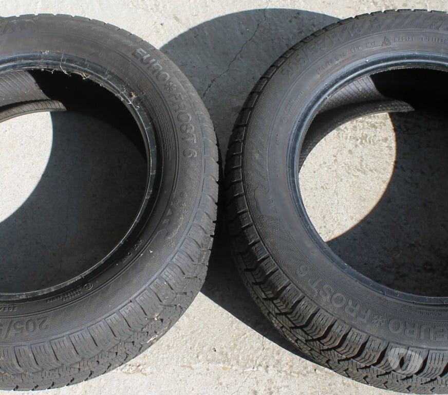 Pièces et services auto Philippeville - Photos Vivastreet 2 x pneus hiver EuroFrost 6 205 55 R16 91H