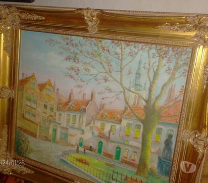 Décoration - art Courtrai Kortrijk - Photos Vivastreet PEINTURE DE 100 AN !