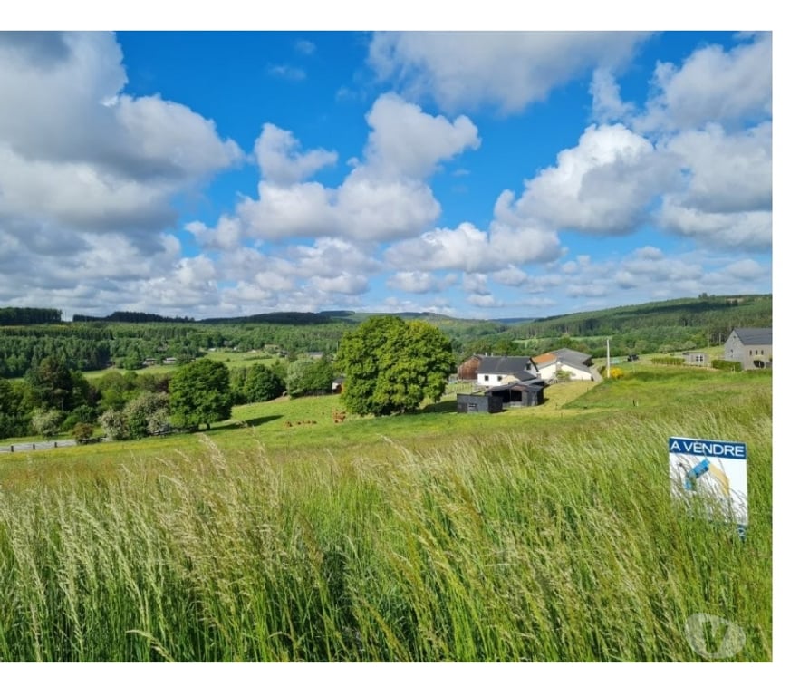 Terrains à vendre Tenneville Laneuville-au-Bois - Photos Vivastreet Ortheuville : terrain à batir, 11a 72ca, très belle vue.