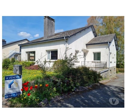 Achat maison - Photos Vivastreet Bertrix : agréable maison 4 faç, jardin, garage, 5ch.