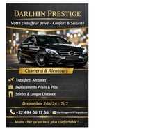 Chauffeur privé disponible 24h 24 7j 7 service en Belgique