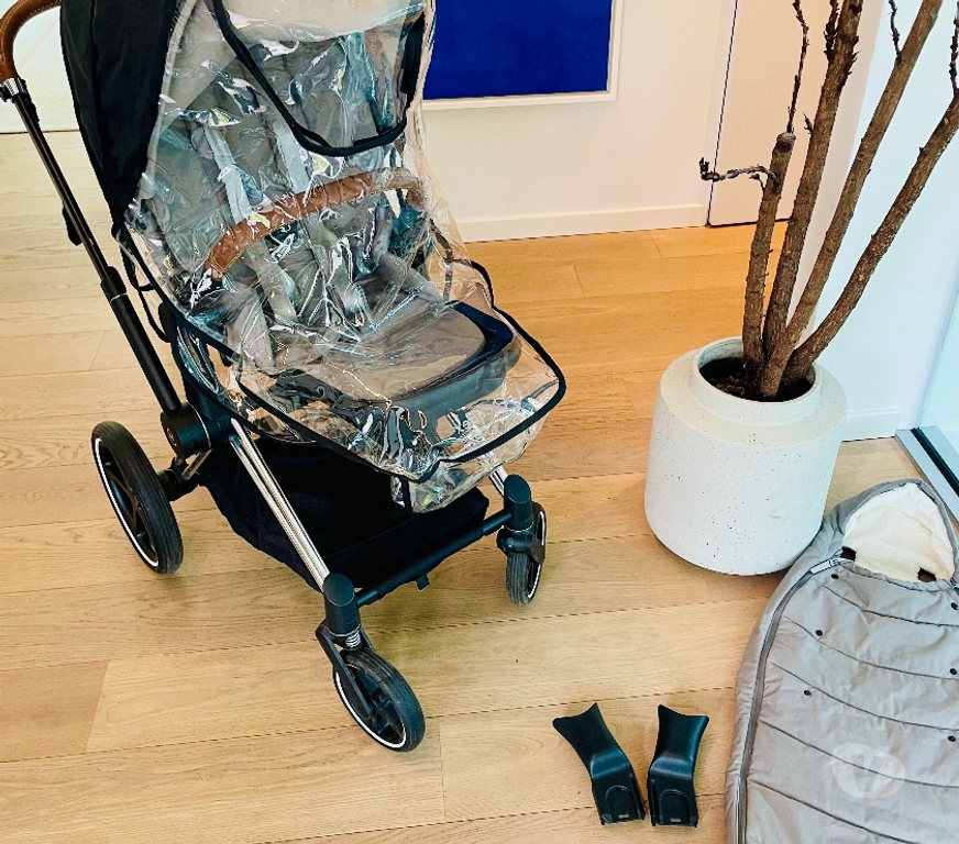 Equipements bébés Lasne - Photos Vivastreet Poussette Cybex Priam Platinum – Version luxe