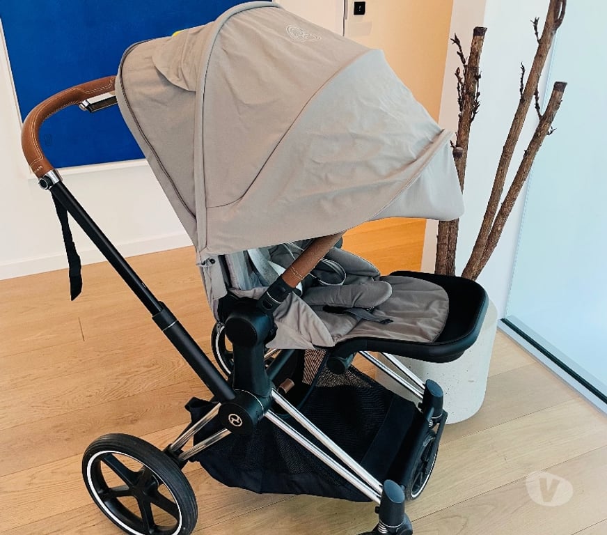 Equipements bébés Lasne - Photos Vivastreet Poussette Cybex Priam Platinum – Version luxe