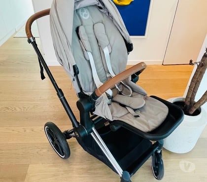 Equipements bébés - Photos Vivastreet Poussette Cybex Priam Platinum – Version luxe